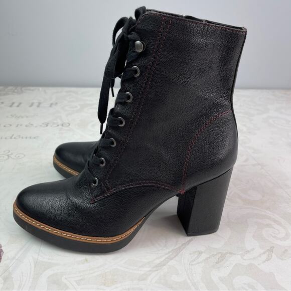 Naturalizer Callie Lace Up Boot Size 10M LIKE NEW - Picture 5 of 12